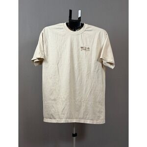 Locals Only Long Island Graphic T Shirt Mens L Beige Next Rounds On You Coffee